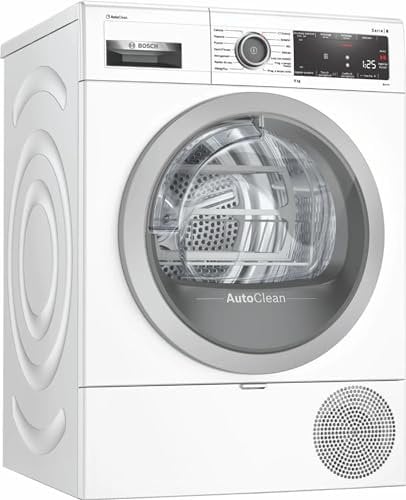 Bosch WTX87MW9IT Serie 8 - Asciugatrice con pompa di calore, 8 kg, SensitiveDrying, Classe energetica A+++