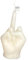 Rtyweth Mittelfingerkerzen, lustige Mittelfinger-Duftkerzen, Sojawachs, handgeformte Fingerform, Geste, Mittelkerze,