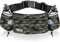 Laufgürtel Running Hydratation Running Belt, Bananentasche Flaschenhalter, wasserdichte und reflektierende Flasche für Trail Jogging Footing Wandern Radfahren, Geschenk Mann Frau (MILITÄR)