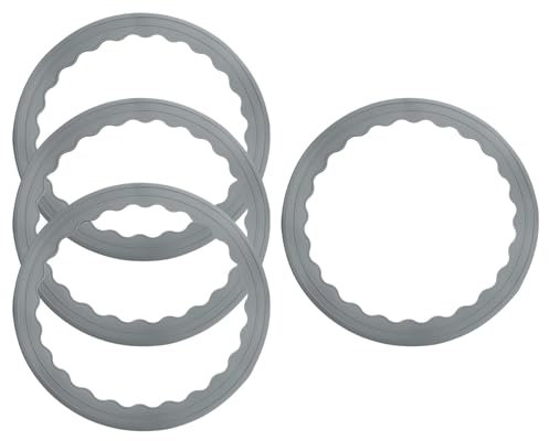 sourcing map Lot de 4 protections de pieds de tabouret de bar en silicone antidérapant pour pieds de chaise de 36,8 cm à 41,9 cm, coussinets de base ronds pour protéger le sol en bois, sans rayures,