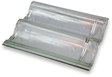Fuchs Glasdachziegel Harzer Pfanne CH 4, 33x42cm