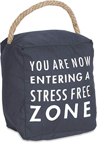 Pavilion Gift Company Stress Free Zone Door Stopper