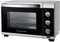 Kalorik Backofen 19L TKG OT 2011 SR I Minibackofen mit Thermostat, Kontrollleuchte, Grillfunktion| Backblech, Grillrost und Griff I 60 Minuten-Timer I Silber, 1280W