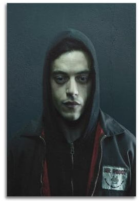 DATOZA The Mr Robot Poster Dekorative Malerei Leinwand Wandkunst Wohnzimmer Poster Schlafzimmer Malerei,Wandkunst Bilddruck Moderne Familienzimmer Dekor 12x18inch(30x45cm)