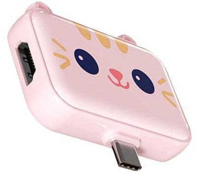 puzzlegame USB Docking Station for Laptop, Cute Laptop Hub Computer Dock - High-speed Transmission, Multiport Adapter Dock Dongle, Portable Desktop Docking Station for Phone Tablet