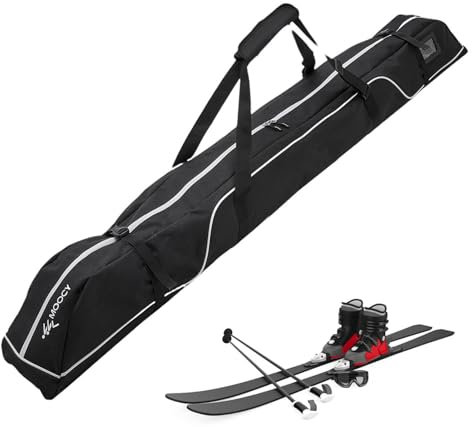 Snowboard Storage Bag - Snowboard Travel Bag, Waterproof 600D Ski Storage Bag with Top Handle | Snowboard Protective Bag, Portable Ski Container Tool for Board, Bindings, Boots