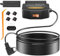 Cavo di alimentazione OBD2 OBD per telecamera da cruscotto, adattatore OBD a USB di tipo C OBDII cavo di ricarica Hardwire 24 ore di sorveglianza e acc, due modalità con pulsante interruttore e