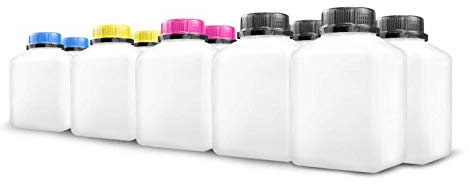 H.T. Nachfüll Toner + Chip kompatibel für HP Color Laserjet CM1015 CM1017 füllt Q6003A 124A
