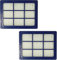 Juego de 2 filtros compatibles con aspiradora Nilfisk Power P10 P12 P40 Select Special - Filtro HEPA para alergias | VHBW4064115902778
