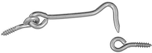 National Hardware V2000 3 Zinc Plated Steel Hook & Eye