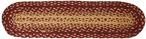 CWI Tapetenbordüre Geschenke Vintage Star geflochten Stufenmatten, 69,8 x 21 cm