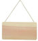 Artemio Plaque en Bois à Suspendre et à Décorer 21 x 1 x 11 cm