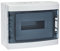 IDE CDN12PT IP65 Coffre de distribution étanche en ABS, scellé, gris, 246 x 310 x 148 mm