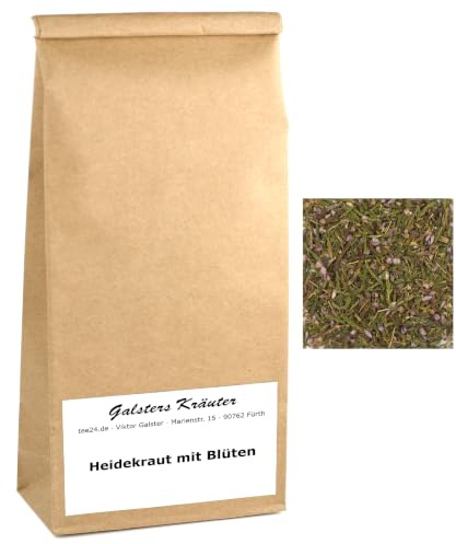900g Heidekraut-Tee, Heideblüten aus Wildsammlung - Galsters Kräuter | Besenheide, Erikakraut, Calluna vulgaris
