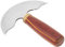 Herramienta de corte artesanal de cuero Cuchillo redondo de cuero Herramienta de corte DIY de cuero de acero de alta velocidad para grabado de corte de cuero(5/153mm)