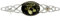 SilverAmber Jewellery – Klassische keltische Brosche aus 925er Sterlingsilber und echtem baltischen Grüner Bernstein - GL806G