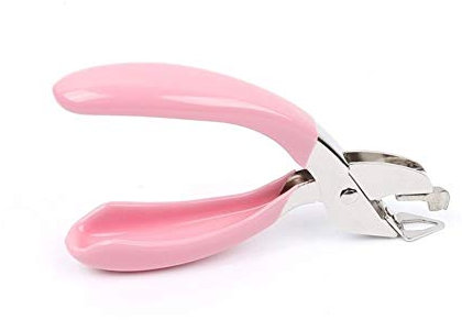Heavy Duty Polster Enthefter Nageleisen Schule Büro Hefter Bingding Werkzeug Hand Enthefter Profi (Color : Pink)