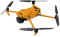 Skins4u Aufkleber Folierung Skin Premium Schutz Folie kompatibel mit DJI Mavic 3 Enterprise & Thermal + 3x Akku + Controller Skins & Wraps Solid-State-Orange