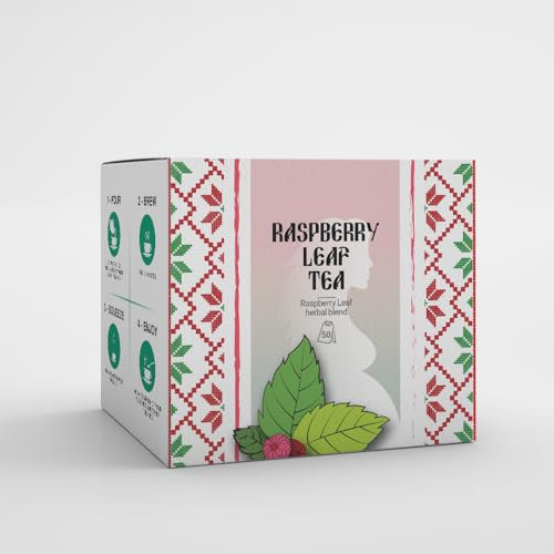 Amelia Rose Hibiscus Tea (50 bags, Raspberry leaf)