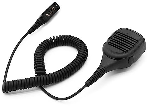 NEWASHAN Microphone pour Sepura Radio STP8000 STP8100 STP8200 STP8300 STP8035 STP8038 STP8040 STP8080 STP9000 STP9038 STP9100 STP9200 SC20 SBP8000 SCP8300 Micro Mic avec Haut-Parleur PTT