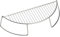 Morsø Bread Rack – Grillgitter aus Edelstahl, Grillaufsatz zum Warmhalten von Speisen, im cleanen Design von Klaus Rath, 9 x 46 x 14,5 cm, Silber