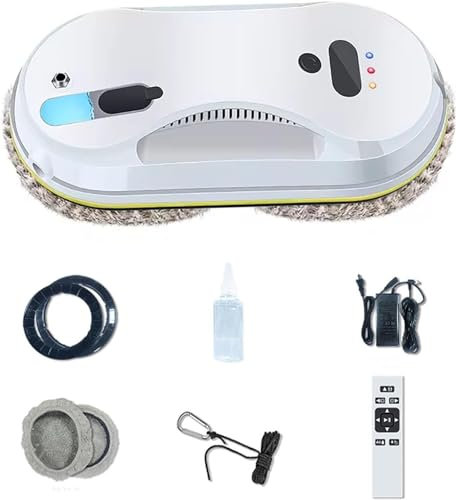 Annuod Auto Water Spray Window Cleaner Robot, 5600pa Vacuum Glass Cleaner, Smart Glass Cleaning Robotic, Intelligent Automatic Cleaner Robot For Outdoor&Indoor Windows