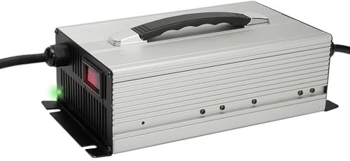 WLEJSL Chargeur Batterie Plomb 48 V 30 A Chargeur Chariot Élévateur Électrique avec Écran d'Affichage Chargeur Haute Puissance 2500 W pour Chargement Batterie,C