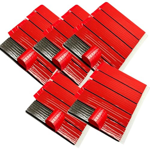 Syylqyr 25 PCS Number Plate Sticky Pads, Double Sided Sticky Pads Heavy Duty Car Registration Plate Sticky For Vehicle Number Plates, Licence Plates, Car Registration, Motorbike