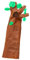 LOVIVER Tree Children Costume, Unisex Childs Soft Comfortable Outfit Fancy Dress Tree Jumpsuit, Novelty Outfits for Halloween Christmas Theme Stage Performance Party Role-Playing Children's Day