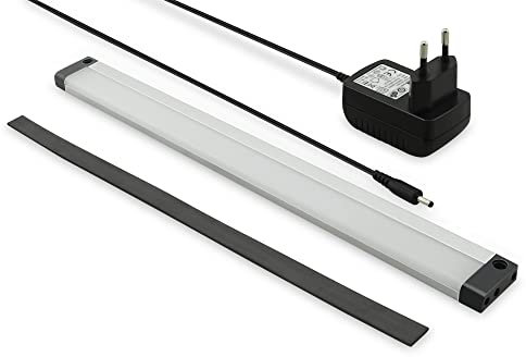 DIGITUS LED Schrank-Beleuchtung - Netzwerk- & Serverschrank - Magnet-Befestigung - Infra-Rot Türöffnungs-Sensor - 223 Lumen - Leistung 3,3W