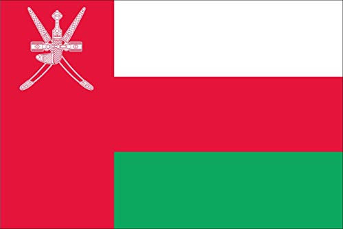 flaggenmeer® Flagge Oman 80 g/m² ca. 60 x 90 cm
