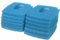 LTWHOME Blauer Rauher Filterschwamm Passend für Eheim Professional 3e 2076/2078/450/700/600T(12 Stück)