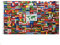 Lixure Frieden Flagge/Fahne 90 x150 cm (3x5 Fuß), Flagge der Welt 3 x 5 ft Weltflaggen, die Welt ist eine Familie, 216-Länder-Flaggensammlung, Anti-War Peace Flagge