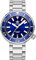 ADDIESDIVE taucheruhr Herren NH35A Automatik Automatikuhr 100bar wasserdicht Armbanduhren Mit Saphirglas Edelstahlarmband (Blue)