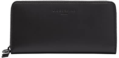 Liebeskind Berlin Carter Sally Geldbörse, Black, Large (HxBxT 9.4cm x 18.8cm x 2cm)