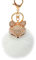 SOIMISS Pendentifs Pour Téléphones Portables Peluche Balle Porte- Clés Strass Renard Porte- Clés Blanc Pom Pom Porte- Clés pour Femmes Voiture Pendentif Accessoires Automobiles