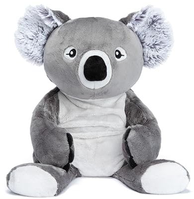 HUGIMALS Quinn The Koala 2.0 kg schweres, niedliches, beschwertes Plüsch, groß, geruchlos, selbstpflegendes Stofftier für alle Altersgruppen – Kinder, Jugendliche und Erwachsene