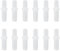 UFURMATE Bi Fold porte Top Pivot, 12 Pcs en plastique Bi Fold placard porte Top Pivots Bifold placard porte quincaillerie pièces de réparation, diamètre extérieur 3/8 pouces