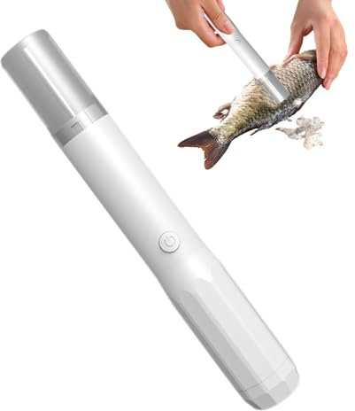 Electric Fish Scaler - Electric Fish Descaler, Waterproof Usb Fishing Scalers | Cordless Fish Remover Cleaner Skinner, Rechargeable Electric Fish Scale Scraper, Fish Scaler Remover No Mess for Outdoor