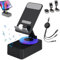 Peonly Bluetooth Audio Power Bank Bracket, Bluetooth Power Bank Bracket, 3 In 1 Bluetooth Speaker Portable Power Bank Phone Holder, Multifunctional, Foldable (Black)