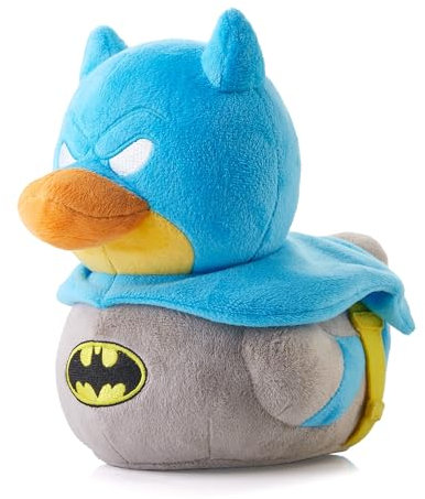TUBBZ Plüsch: DC Comics – Batman Cosplay Quietscheente, weiches Plüsch-Sammeltier