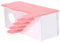 Abaodam Hamster House with Ladder Platform Cozy Hideout for Small Pets for Hamsters and Guinea Pigs Fun Multi Purpose for Entertainment and Rest Durable and Wear Resistant Design