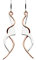 Dew - Boucles d'oreilles pendantes - Argent 925 - 60W3RG