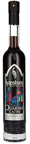 Hapsburg Absinthe QUARTIER LATIN Flavoured with Black Fruits of the Forest 53,5% Vol. 0,5l