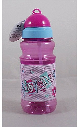 BORRACCIA SPORT IN PLASTICA CON SCRITTA A RILIEVO NOME GIOVANNA H 19 CM