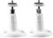 OOTSR (Paquet de 2) Fixation Murale caméra de sécurité intérieure/extérieure, Support de Plafond réglable pour Support Arlo, Arlo Pro et Autres modèles compatibles (Blanc)