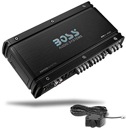 Boss OX4.400 - Amplificatore audio stereo per auto, 1600 W, max 4 canali, classe A/B