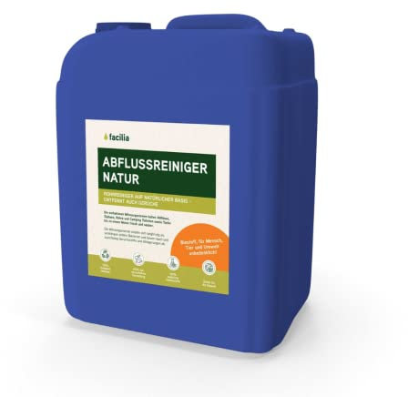 Bio-Aflussreiniger (5kg), Abflussreiniger Natur für Abflüsse sowie Kleinkläranlagen.