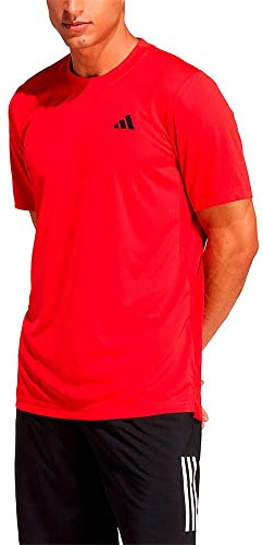adidas Men's Club Tennis Tee, Better Scarlet, XXL