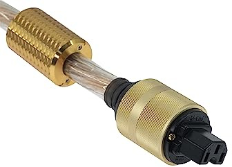 iFi SupaQuasar Geometrically Balanced Power Cable | Reduced System Noise, Pure Copper Conductors, Gold-Plated Connectors, EMI/RFI Shielding, Exceptional Sonic Performance